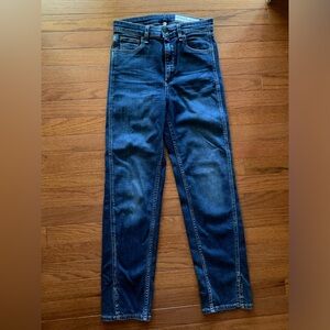 Rag & Bone Blue Straight Jeans